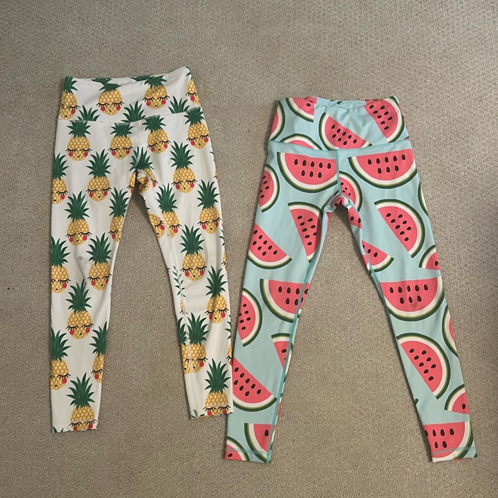 Watermelon & Pineapple Flexi Pants